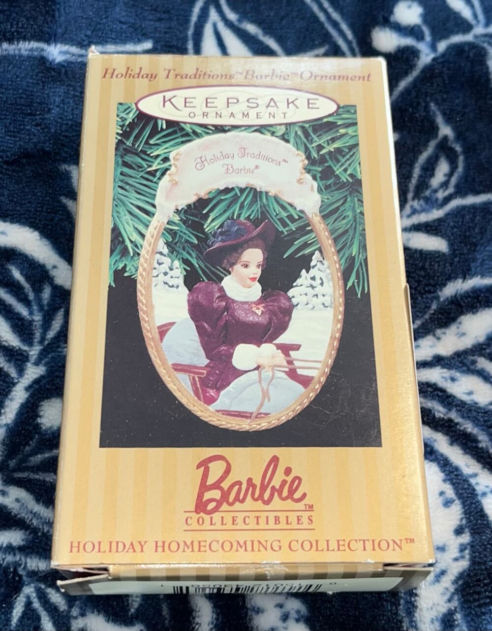 Vintage 1997 Hallmark Keepsake "Holiday Traditions Barbie" Ornament